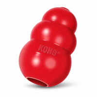 KONG Classic M Hundespielzeug rot | Kauspielzeug für Hu