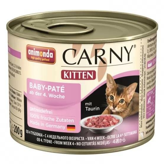 Carny Kitten Baby-Pate 200g