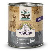 Wildes Land PUR Adult Wild mit Distelöl 800g