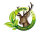 Geweihstück Elk Schäufle M