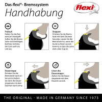 Flexi Hundeleine GIANT PROFESSIONAL Gurt L 4