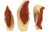Snacks Hapki Kaninchenohren mit Ente 85g 2