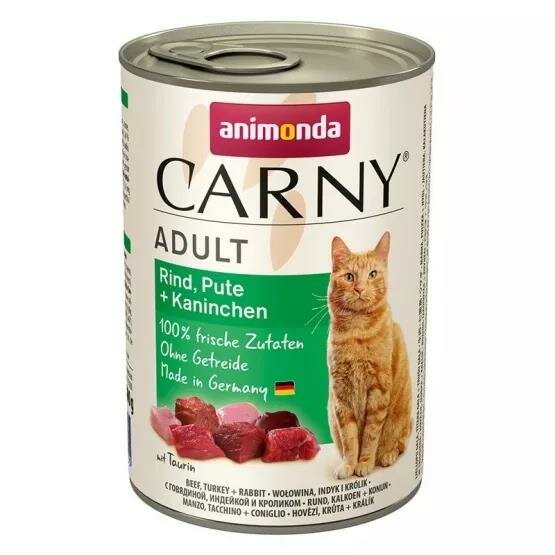 Carny Adult Rind, Pute & Kaninchen 400g
