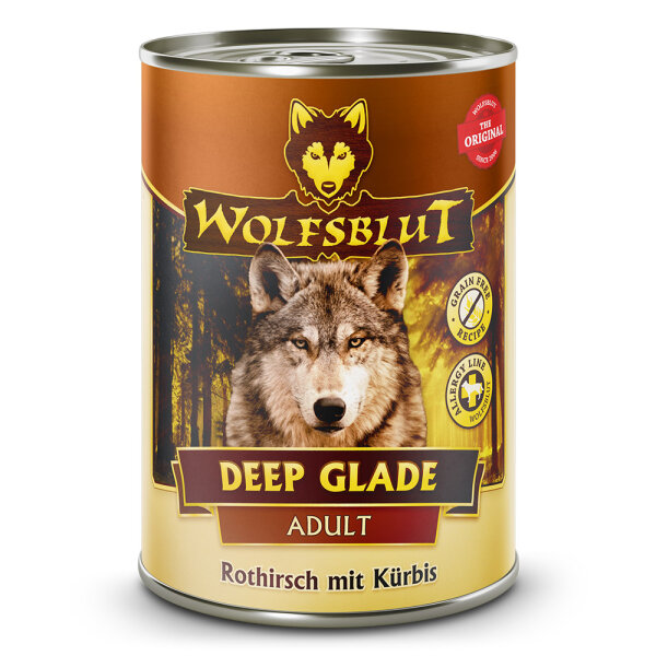 Deep Glade Rothirsch mit Kürbis 395g
