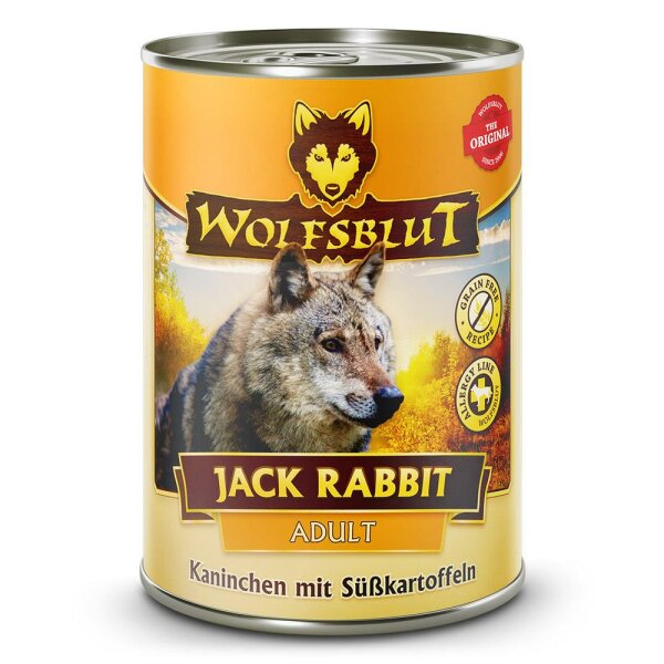 Wolfsblut Jack Rabbit Kaninchen mit Süßkartoffeln 395