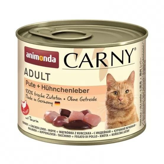 Carny Adult Pute & H?hnchenleber 200g