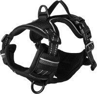 GESCHIRR BALOU SCHWARZ XL 80-105CM 25MM 1