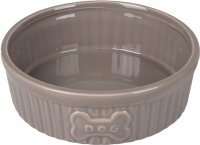 NAPF HUND MABEL KERAMISCH TAUPE 12,5CM 300ML
