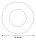 HS MOVAS GEWEBTER RING ROT/SCHWARZ 15CM