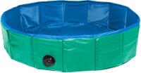 DOGGY SPLASH POOL GRUN/BLAU 120X30CM