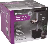 KRATZBAUM DALTO SCHWARZ 35x35x104,5CM