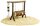 SCHAUKEL HOLZ 32X25CM