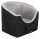 Auto-Sitz 45 × 39 × 42 cm schwarz/grau