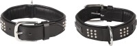 HALSBAND SEDONA LEDER+ARMATUREN SCHWARZ XL 47-55CM 37MM 1