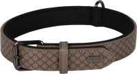 HALSBAND PATTI GRAU M 36-44CM 20MM 4