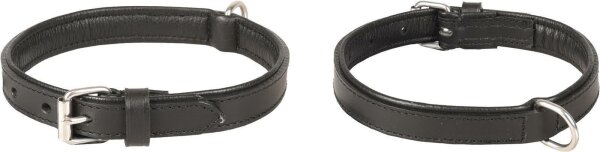 HALSBAND ARIZONA LEDER SCHWARZ