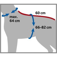 Bademantel für Hunde L Bauchumfang: 66-82cm, Halsumfang
