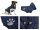 MANTEL PAW BLAU