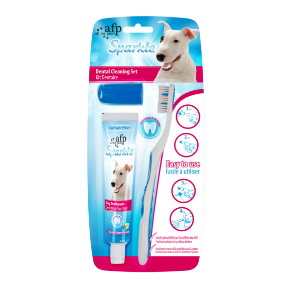 AFP Zahnputz-Set Sparkles Combo Pack (Brush, Finger Brush)
