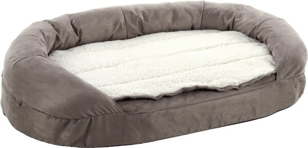 Sofa Ortho Oval Grau 100cm L x 65cm B x 24cm H