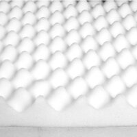 Sofa Ortho Oval Grau 100cm L x 65cm B x 24cm H