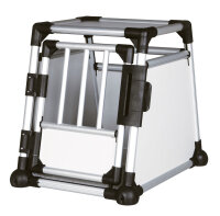 Transportbox, Aluminium S: 48 × 57 × 64 cm hellgrau/silber
