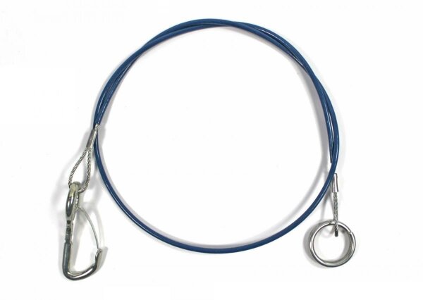 Abreißseil mit Haken  u. Öse 910mm Seil 2mm
