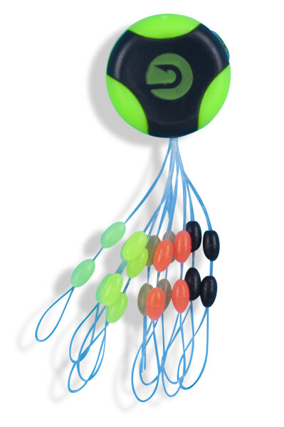 Multicolor Stopper Oval Silikon  20er Pack