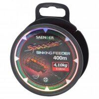 Saenger Spezialist Sinking Feeder 400m Fire Red 0,25mm...