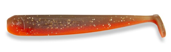 Iron ClawLong Shad 2.0 MOO MOTOROIL ORANGE  UV 1 Stück /SB