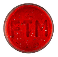 FTM Forellenteig Kadaver rot sinkend glitter 75g