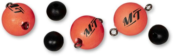 Zebco Magic Trout Posenwirbel Schaum neon rot