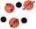 Zebco Magic Trout Posenwirbel Schaum neon rot