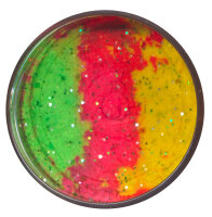 Forellenteig Inh. 50g Knoblauch Regenbogen glitter schwimmend