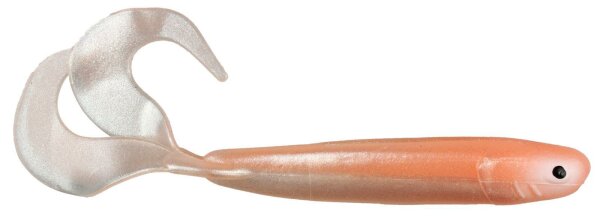 Gummifisch Zander Twist SeikaPro 13,4cm Knoblauchgeruch Slip Pink