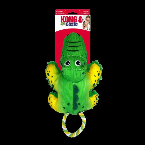 KONG Cozie Tuggz Alligator