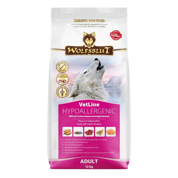 Wolfsblut VetLine Hypoallergenic 12kg