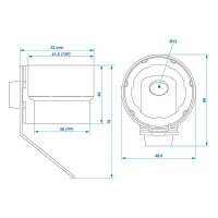Steckerhalter Kunststoff