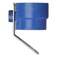 Steckerhalter Kunststoff blau