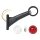 Umrissleuchte rot/weiß 160mm schräg
