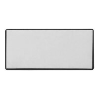 Reflektor orange 85x39mm selbstklebend mit Grundplatte
