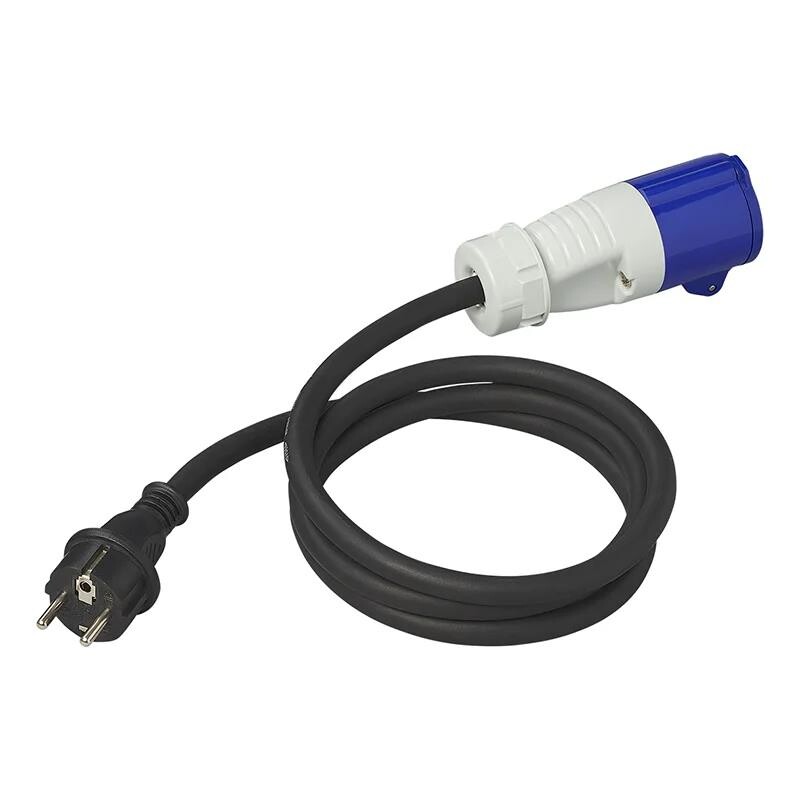 Adapterkabel 150cm 3x2,5mm² von Schuko Stecker nach CEE, € 19,99