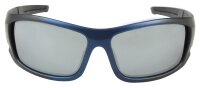 Polarisationsbrille / Sonnenbrille schwarz-blau