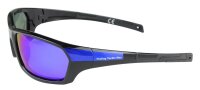 Polarisationsbrille / Sonnenbrille blau-schwarz