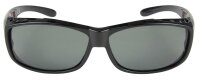 FTM Polarisationsbrille / Sonenbrille schwarz-orange für Brillenträger geeignet