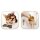 Leckmatte Hund Katze Yummee Silikon Knochen Petrol 21,8cm