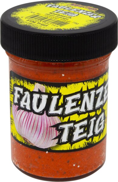 Faulenzerteig 75g Knoblauch neon orange