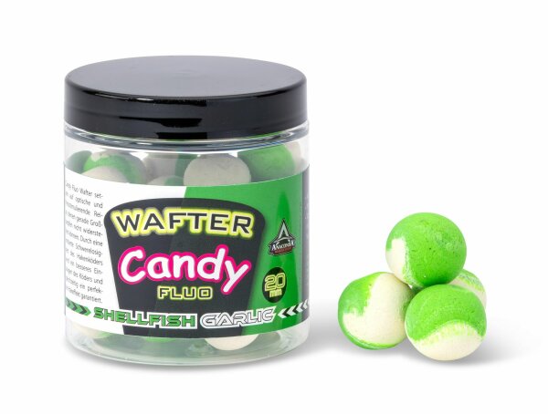 ANACONDA Candy Fluo Wafter 20mm Garlic/Shellfish 90g