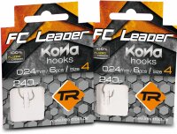IRON TROUT FC Leader Kona Hooks D10101 Strong