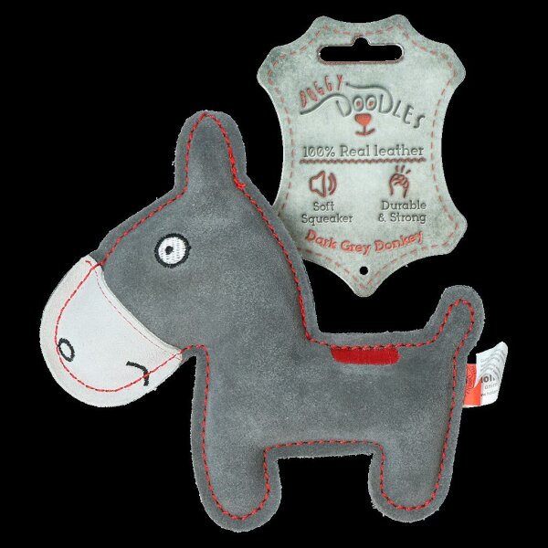 Doggy Doodles Donkey dunkelgrau